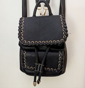 Black Chinese Laundry Mini Backpack